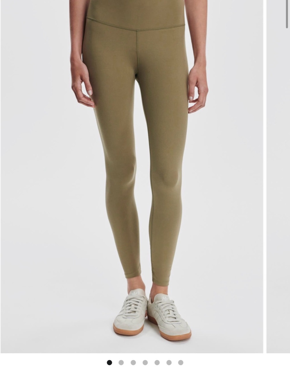 Varley Olive High-Rise Leggings